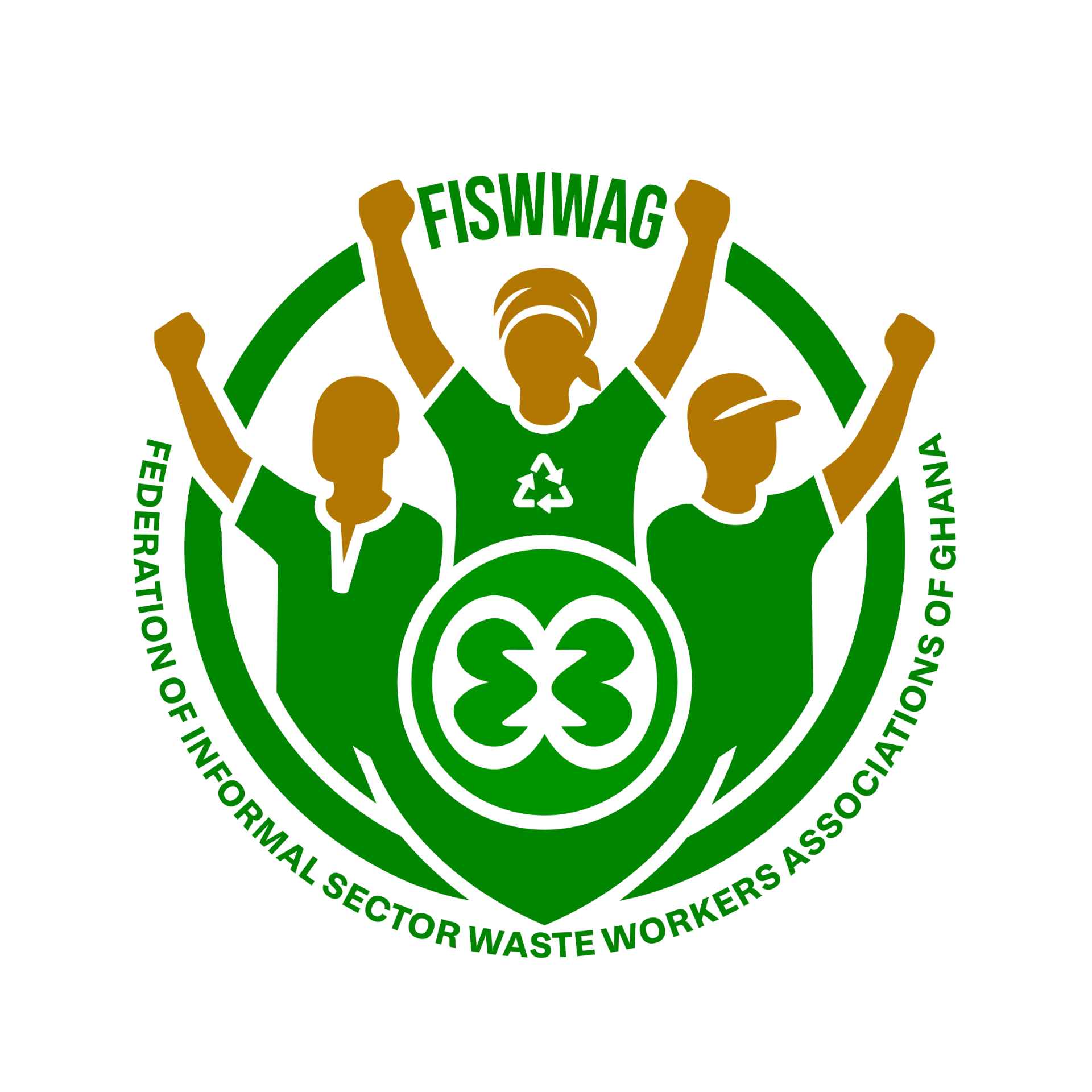 FISWWAG — Federation of Informal Sector Waste Workers Associations of Ghana logo
